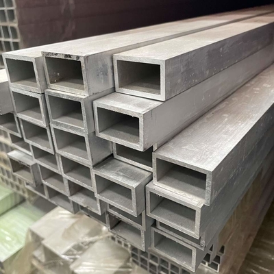6063 Mill Finished Aluminium Tubing Square Pipe Hanging Ceiling Rectangular Aluminum Tube