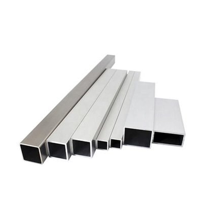 6063 Mill Finished Aluminium Tubing Square Pipe Hanging Ceiling Rectangular Aluminum Tube