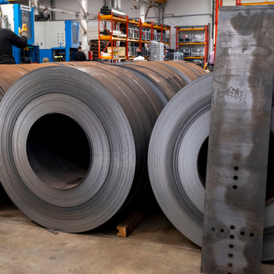 St37 0.3mm Carbon Steel Coils Hot Rolled Cold Rolled For Ship And Boiler