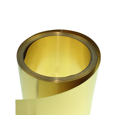 0.01mm Durable Perforated Metal Roll Brass Coil Strip From Manufacturer