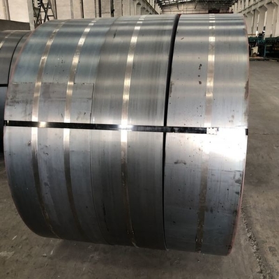 Cold Rolled Low Carbon Annealed Black Steel Strips 65mm Width Customized