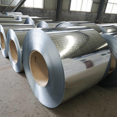 Galvanized Carbon Steel Coil Big Regular Spangle Galvanized Steel Z275 For Construction