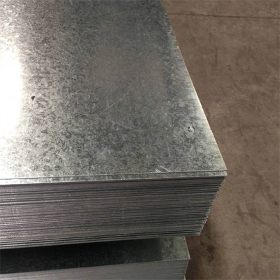 Q235 Galvanised Steel Plate Mini Spangle Zinc Coated Steel Sheet