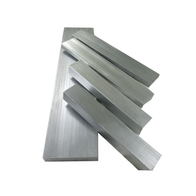 Flat Aluminum Rectangular Bar Mill Finish 6000 Series 10mm THK