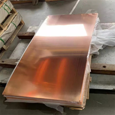 C10100 4x8 Pure Copper Plate Sheet Metal C14500 Anti Corrosion Oiled Brushed